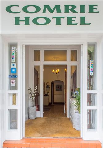 Comrie Hotel Front Door