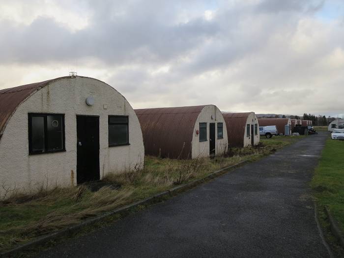 Nissen Huts at Cultybraggan Camp